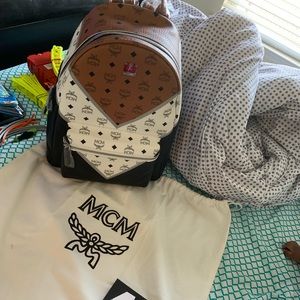 Brand New Medium MCM Bookbag